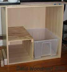 Cat Litter Tray Furniture Top Entry With Step Cat Litter Tray Litter Box Cat Furniture