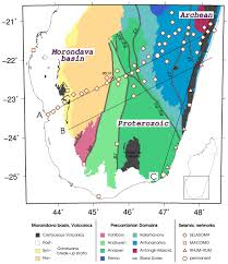 Carte géologique et minière ( ). Crustal Radial Anisotropy And Linkage To Geodynamic Processes A Study Based On Seismic Ambient Noise In Southern Madagascar Dreiling 2018 Journal Of Geophysical Research Solid Earth Wiley Online Library