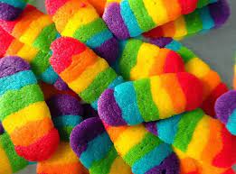 Ianya bukan sahaja enak, malah cukup nostalgis. Resepi Biskut Lidah Kucing Rainbow Cookies Blogopsi