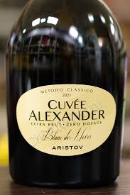 Игристое вино Aristov Cuvee Alexander Blanc de Noirs Extra Brut купить