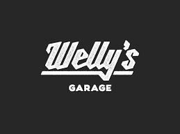 Welly S Garage Garage Logo Typography Logo Wellies