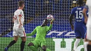 Edouard mendy celebrating a win for reims over marseille. Jobless In 2014 Goalkeeper Edouard Mendy Now Chelsea S Savior Football News India Tv