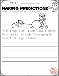 Free Making Predictions In 2020 Making Predictions 2nd Grade Worksheets Kindergarten Worksheets