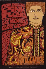 60s posters with a punk look are great at catching the eye. Vintage Psychedelic Rock Poster From The 60s Featuring Pink Floyd Posters