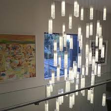 Foyer Lighting Large Staircase Chandelier Lighting Large Etsy
