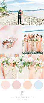 Blush Peach Light Pink Beach Wedding Tones Wedding Color Combinations Inspiring We Beach Wedding Pink Wedding Color Combinations Destination Wedding Colors