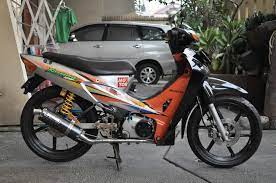 Modif karisma honda wave125 pasang arm dkt,pemasangan swing arm waktu modif motor karisma honfa wave 125. Modifikasi Knalpot Honda Karisma A Photo On Flickriver