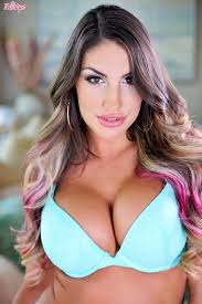 August Ames Reveals her Perfect Big D-Cup Breasts