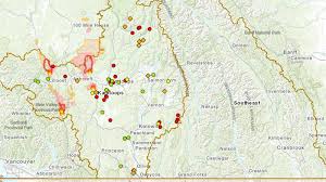 Over the last decade in british columbia, an average of 58 percent of wildfires have been caused by lightning, and 42 percent by humans. 170 Active Fires In B C 60 In Our Region Vernon Matters
