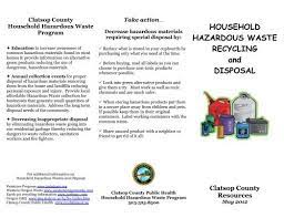 Household Hazardous Waste Recycling And Disposal ...