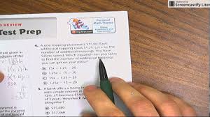 In communicative exercises where several answers are possible, this answer key contains some examples of correct. Quiz Unit 5 Mixed Review Texas Test Prep Question 3 4 Youtube