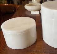 Home Decor Custom Natural White Marble Candle Jars With Lid from China - StoneContact.com
