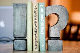 Question And Exclamation Mark Bookends