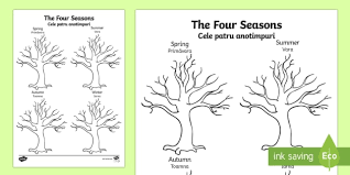 Check spelling or type a new query. Four Seasons Tree Drawing Template English Romanian Four Seasons Tree