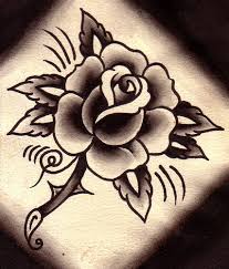 Pin By Judith Alfaro On Tattoo Flash Traditional Rose Tattoos Traditional Tattoo Black Rose Tattoos