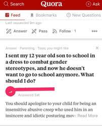 Check out these nine questions parents ask most often and get some expert insight. Q Search Quora Ask Feed Bookmarks New Questions Last Requested 9m Ago Answerx Pass Follow 1 Answer Parenting Topic You Might Like Isent My 12 Year Old Son To School In