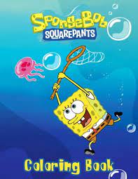 Use the drawing tools to add your own style, and click on the arrows for more points! Spongebob Coloring Book Spongebob S And Friends Adventures 50 High Quality Coloring Pages Spongebob Squarepants Coloring Book For Kids Ages 2 4 4 8 By Positive Artitude