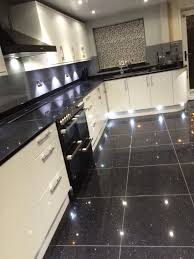 White Gloss Units Sparkle Granite With Grey Lustrolite Panels Beautifulkitchen Kitchen Interior White Kitchen Design Kitchen Cabinet Interior