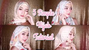 Tutorial 5 model hijab bunga segi empat payet pada video kali ini saya akan berbagi tutorial 5 model hijab bunga segi empat. 5 Simple Hijab Tutorial Untuk Lebaran Segi Empat Youtube