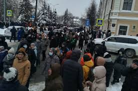 1 августа температура достигла +39,0 °c в тени. Nesankcionirovannaya Akciya V Kazani 23 Yanvarya 2021 Goda Kak Proshlo Shestvie Obshestvo Aif Kazan