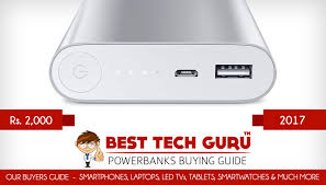 The best power bank can be a lifesaver when you're working remotely and find that your device is about to give its last gasp. 5 Best Power Banks Under 2000 Rs In India 2017 Best Tech Guru