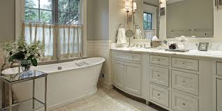 Blending homey appeal with rustic style, we think this freestanding linen cabinet is a reliable choice for getting rid of bathroom clutter without taking up too much floor space. Creating A Cottage Style Bathroom Virginia Kitchen Bath