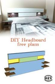 (the steps you'll see me do are for a diy king headboard.) 2 x 4 wood; Diy Modern Headboard With Lights Check Out Our Website For Instructions And Plans How To Make Bed Backboards For Beds Modern Headboard Diy King Size Headboard