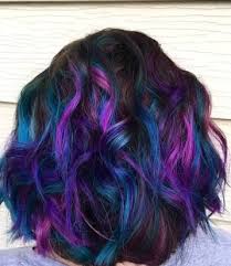Image Result For Pink Purple Turquoise Short Hair Peacock Hair Color Lilac Hair Hair Styles