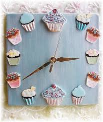 Liven up the walls of your home or office with cupcake wall art from zazzle. Cupcake Clock Cupcake Kitchen Decor Bakery Decor Bakery Design