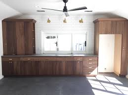 just finished this solid walnut kitchen