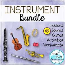 Students Will Learn All About The Instruments From This Amazing Bundle Of Pictures Sound Files Games A Instrument Families Music Curriculum Elementary Music