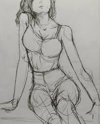 Drawing Doodles Artist Artwork Draw Sketch Artist Artwork Doodles Draw Drawing Fondos Art Drawings Sketches Sketches Art Drawings Sketches Pencil Then, make small circles at the joints and draw a line to form the outline of the body. art drawings sketches