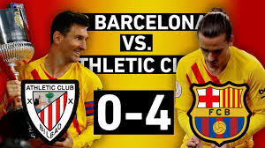 Russia premier league zenit vs lokomotiv moskva 20:30 (sport 3). Barcelona Vs Athletic Club 4 0 Champions Goals Messi Koeman Wins His 1st Copa Del Rey Review Onefootball