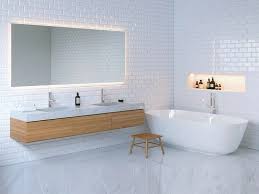 If you love playing with shape and switching up design compositions, take note from this bathroom designed by studio/lifestyle. 10 Modern Bathroom Mirror Designs With Pictures In India