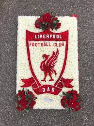 Funerals throughout history flowers have played an important part in saying that final goodbye. Liverpool Logo Tribute Buy Online Or Call 01474 355007