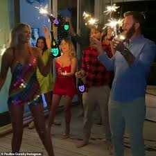 Barts to celebrate her birthday. Paulina Gretzky Celebrates Her 32nd Birthday In A Sexy Rainbow Mini Dress In The Bahamas Daily Mail Online