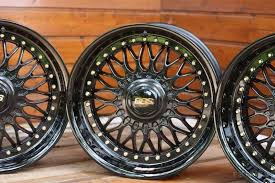 Black And Gold Bbs Rims Bbs Rc 090 Bmw Style 5 Black With Gold Logos Gold Bols Oem Wheels Wheel E30