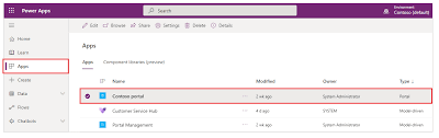 The new portal pricing is based on the number of unique users who log into the portal each month (for authenticated users) and on the number of page views for. Create A Dataverse Starter Portal Power Apps Microsoft Docs