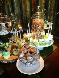 Enchanted Forest Baby Shower Party Ideas Photo 2 Of 26 Catch My Party Enchanted Forest Baby Shower Forest Baby Showers Enchanted Forest