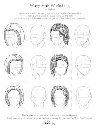 Learn how to easily draw flowers with these printable worksheets. How To Draw Wavy Hair Step By Step Art Tutorial By Jeyram Jeyram Spiritual Art