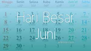 Daftar Hari Besar Nasional Juni 2021 Kalender Hari Kelautan Musik Dunia