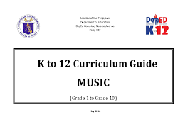 Key concepts gamelan music ensemble. Pdf K To 12 Curriculum Guide Music Grade 1 To Grade 10 Hannahmay Subrabas Academia Edu
