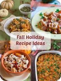 Don't forget dessert, pumpkin treats, apple crisps, just a few of the 2,000+ recipes! Fall Holiday Recipe Ideas The Pasta Shoppe