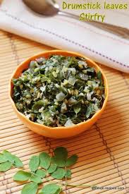 Drumstick Leaves Stirfry Nuggesoppina Palya Udupi Recipes