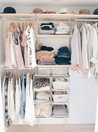 And the smaller the closet, the more difficult it is to stay organized. Tips For Organizing A Small Walk In Closet Pinteresting Plans Closet Decor Closet Apartment Bedroom Organization Closet