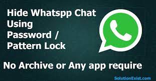 Now, right swipe on the chat and click the 'archive' button. Hide Whatsapp Chat Without Archive Without Any App Solution Exist