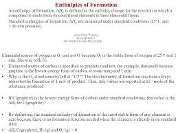 enthalpies of formation ppt video online download