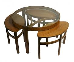 Vintage Trinity Model 5614 Nesting Tables By Nathan Furniture 1960s Nathan Furniture Coffee Table Reclaimed Wood Coffee Table