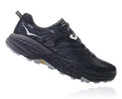 Mens Hoka Speedgoat 3 Waterproof Shoes Black Drizzle