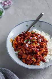 Afghan Kidney Bean Curry Lubya Recipe Vegan Kidney Bean Recipes Recipes With Kidney Beans Beans Curry